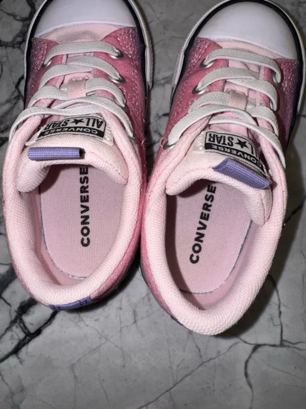 Converse Chuck Taylor All Star Easy Slip On Toddler Girl Shoe 8C Rave Pink